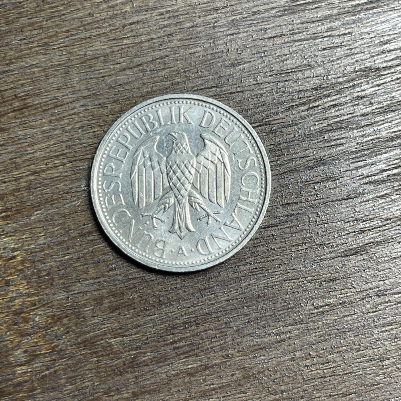 【铜匠收藏】★第137场★散币场。不寄存，30包邮。不满30元，支付5元运费。《接受代拍 代送NGC评级》 99【无寄存】原光 1994 德国 1马克