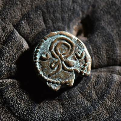 【良泉】【春节前最后一场】2月5日晚19.30点开拍！208组，本场结束后预存钱币的朋友请告知，将连同本场拍品一起邮寄，预祝诸位春节愉快！ -  公元1-2世纪【埃兰】弗拉特斯“花环版”铜币，2.87克