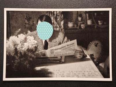 【德藏】世界币章拍卖第161期 - 德国民族社会主义工人党早期大尺寸宣传张 尺寸约：120mm×80mm (原图请联系客服)