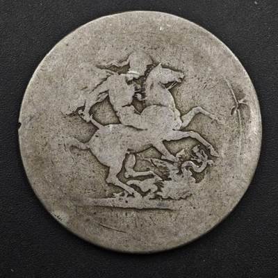 【淘币小摊】实时拍第八百四十九拍   散币银币场   满百包邮可预留二周 每周一统一发货   - 英国乔治四世马剑克朗银币