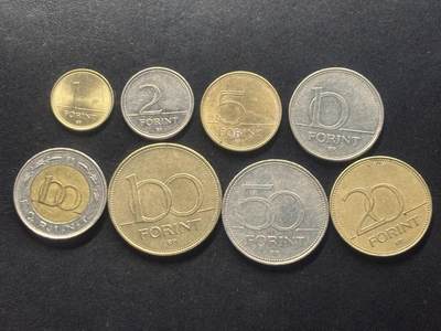 邮泉阁限时拍卖第三十九场 欧洲专场（硬币在国外。请付邮费6元。） - 匈牙利8枚
