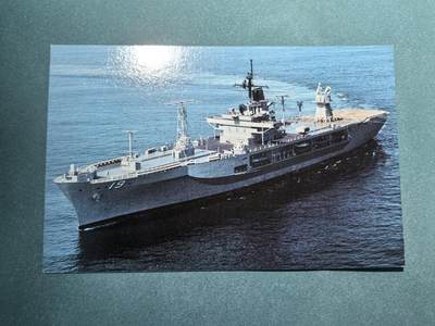 盛世勋华——号角文化勋章邮票专场拍卖第298期 - 美国冷战时期军舰专题明信片 蓝岭号指挥舰