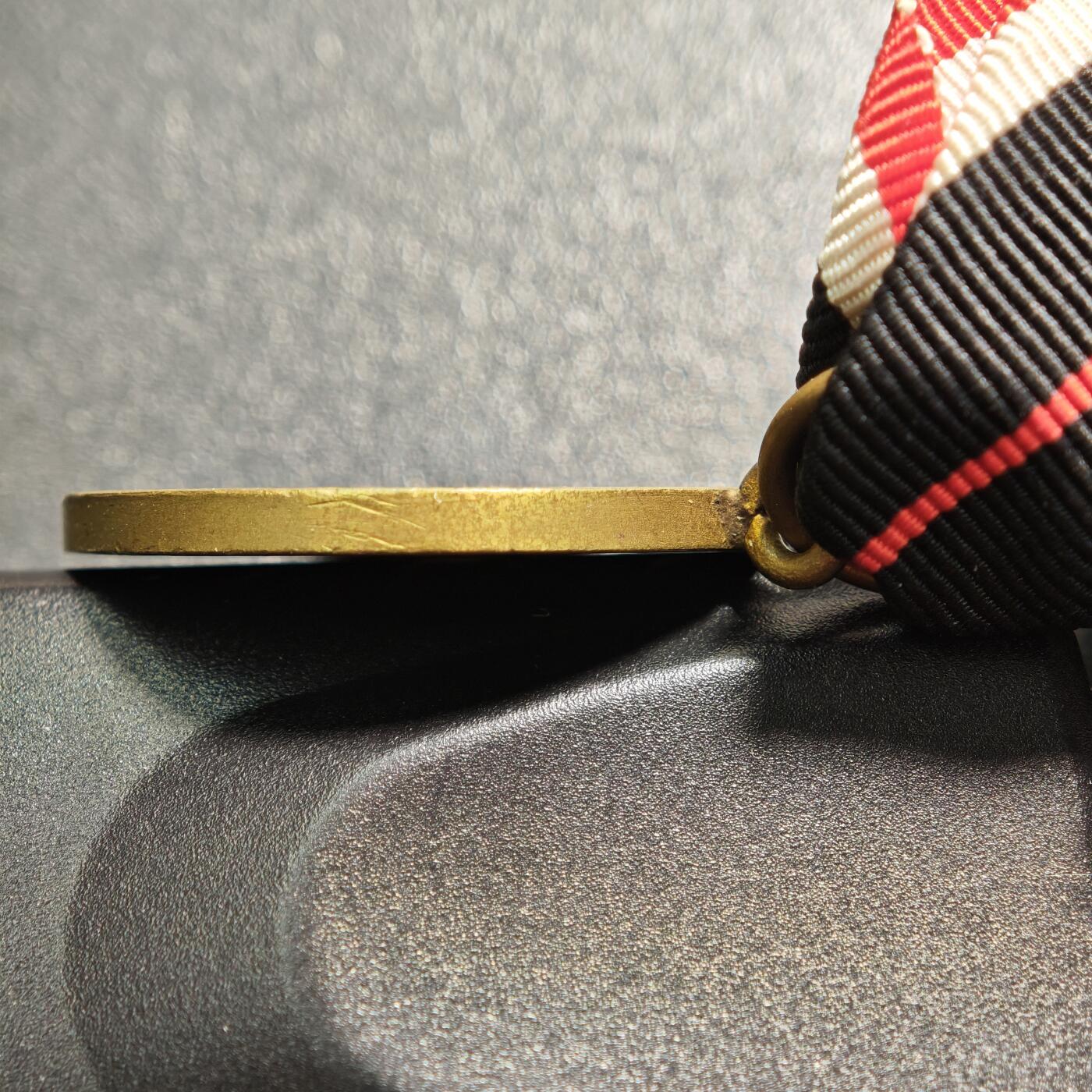 【德藏】世界币章拍卖第161期 1939年 德国民族社会主义工人党十字奖章铜章 直径约：32.1mm；重约：17.1g（原图请联系客服）