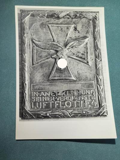 盛世勋华——号角文化勋章邮票专场拍卖第298期 - 德国（1939）空军第4航空队荣誉章牌照片