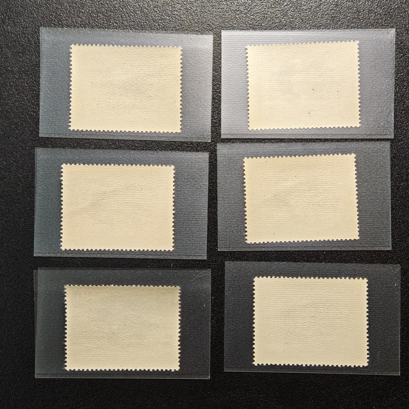 【德藏】世界币章拍卖第161期 6张一组 1943年 德国民族社会主义工人党党首头像邮票 （原图请联系客服）