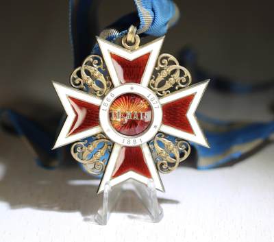 大猫徽章拍卖 第286期 罗马尼亚指挥官级王冠勋章