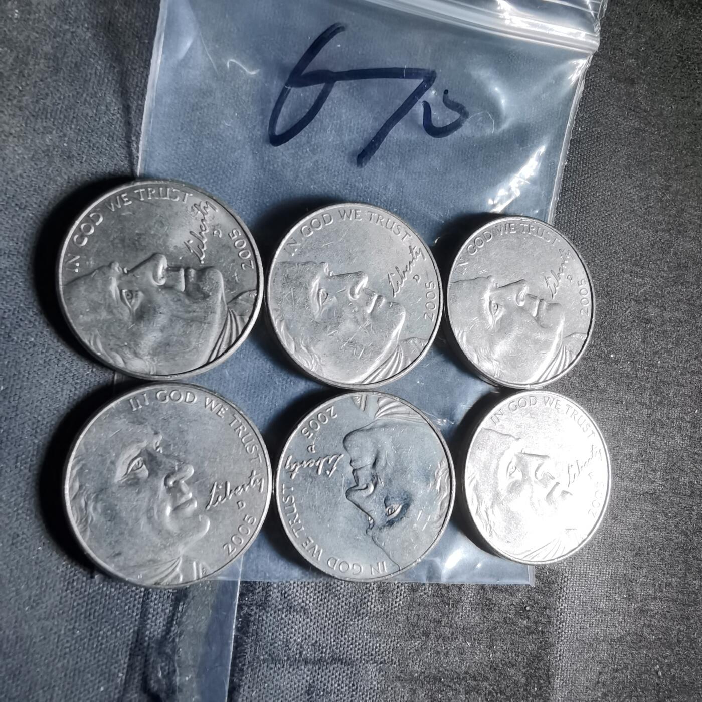 沼泽如烟--第956场 美国五分六枚