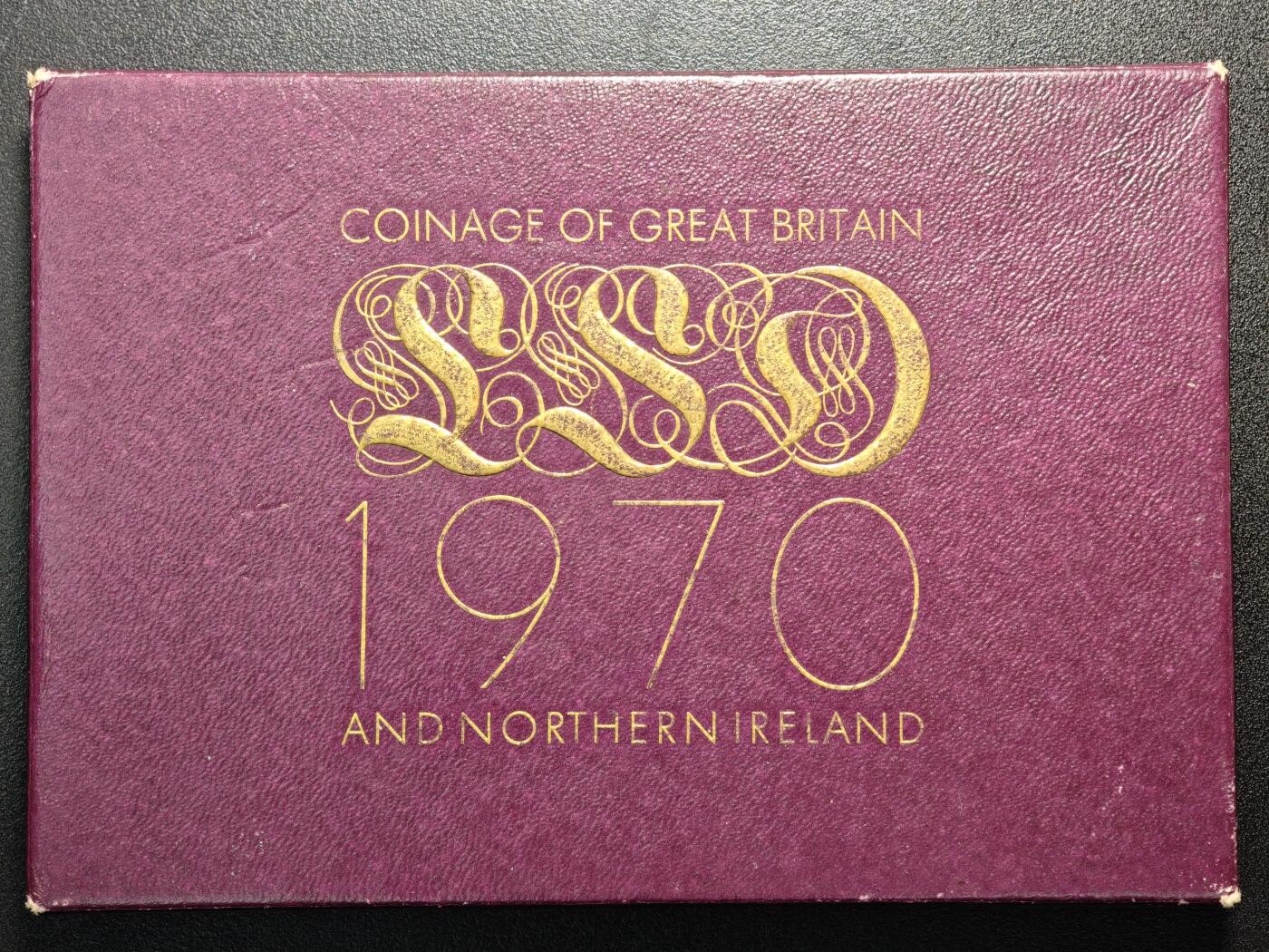 【德藏】世界币章拍卖第161期 1970年 英国及北爱尔兰官方精制套币 英国皇家造币厂发行