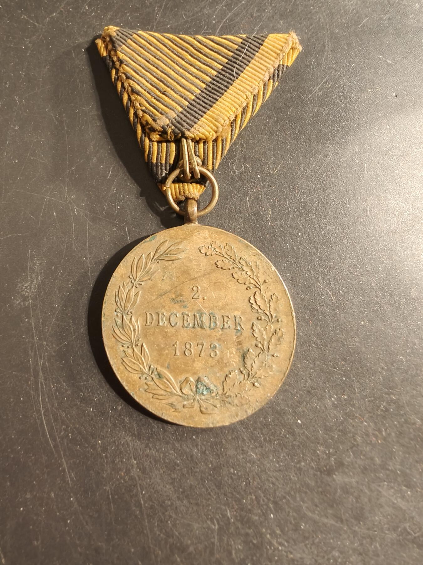 老王徽章第176期 奥匈帝国1873战争奖章