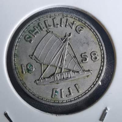 沼泽如烟--第957场 - 斐济1958年1先令