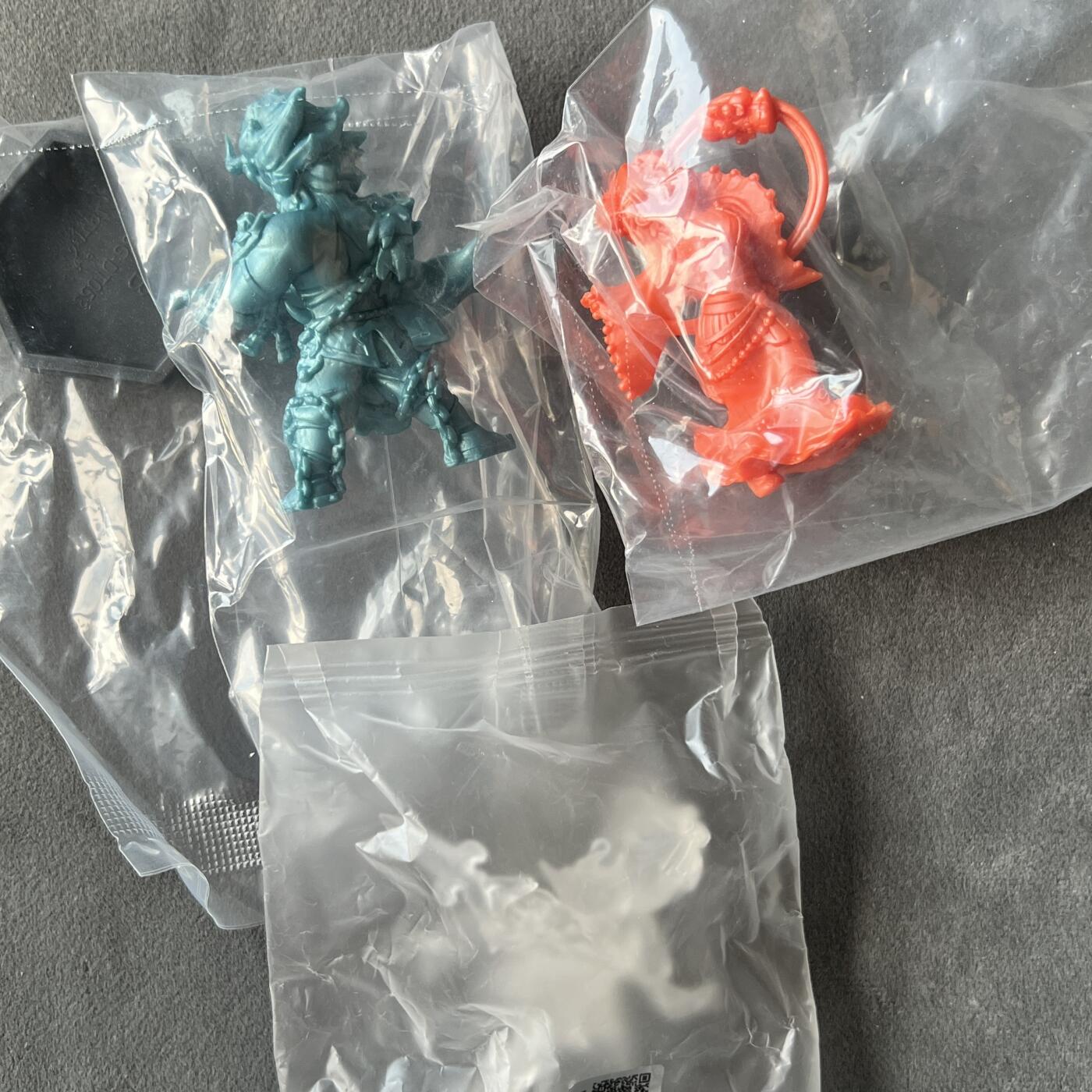 锦色铺子的潮玩拍第七期 卡游 橡皮人随机 三个