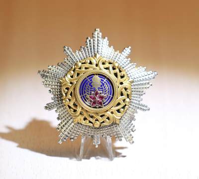 大猫徽章拍卖 第286期 - 一级南斯拉夫之星勋章 红宝石版