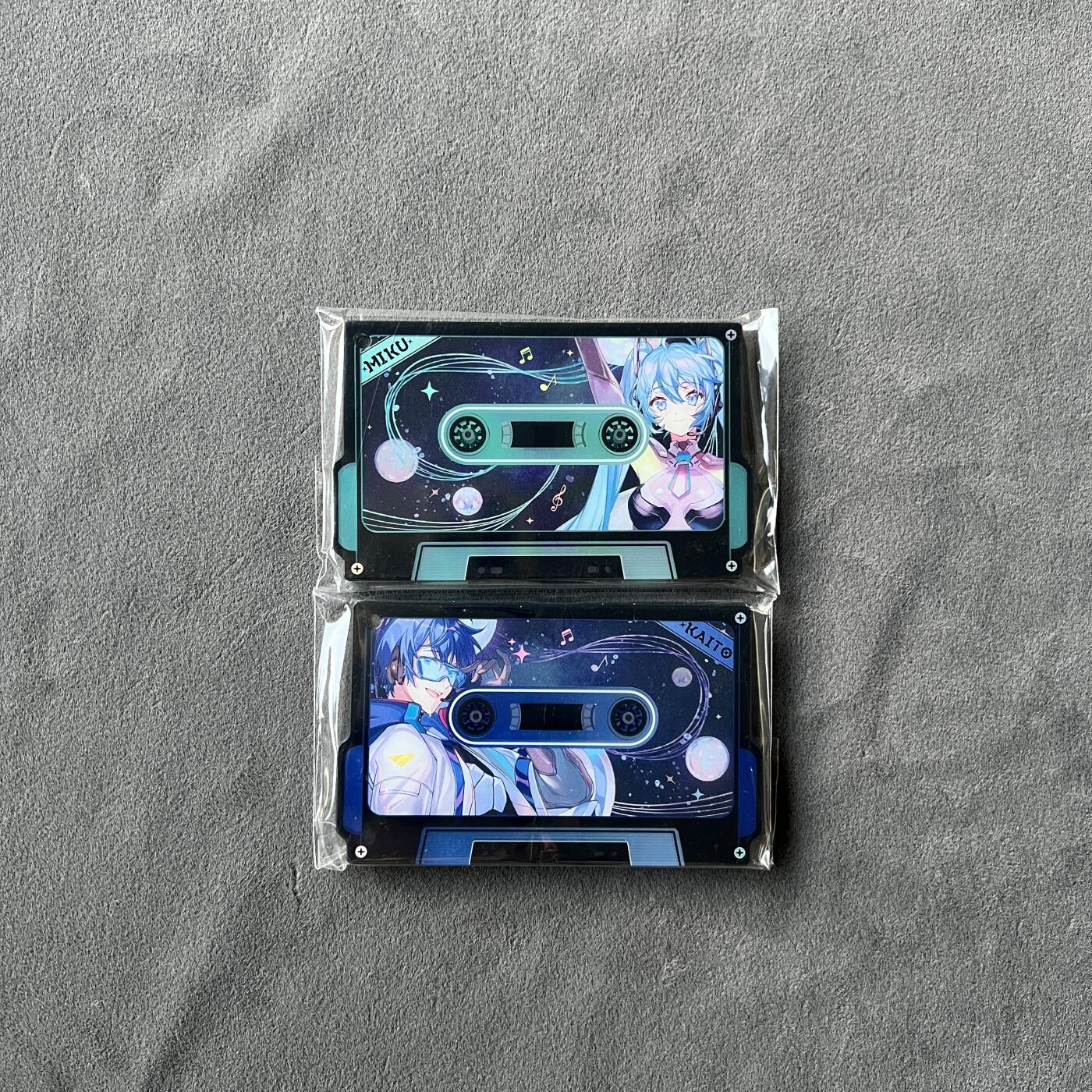 锦色铺子的潮玩拍第七期 卡游 初音未来 未来有你2024演唱会亚克力挂件 MIKU+KAITO