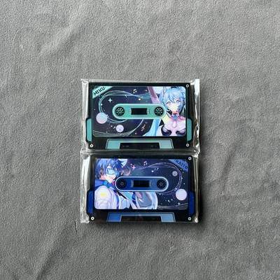 锦色铺子的潮玩拍第七期 - 卡游 初音未来 未来有你2024演唱会亚克力挂件 MIKU+KAITO