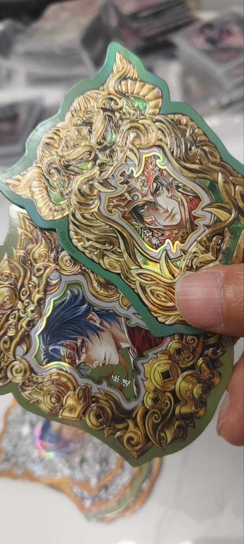 秋原瞳的小店第三十二期（捡漏凑套进货进，更多好物，敬请期待） 卡游三国福星卡一对