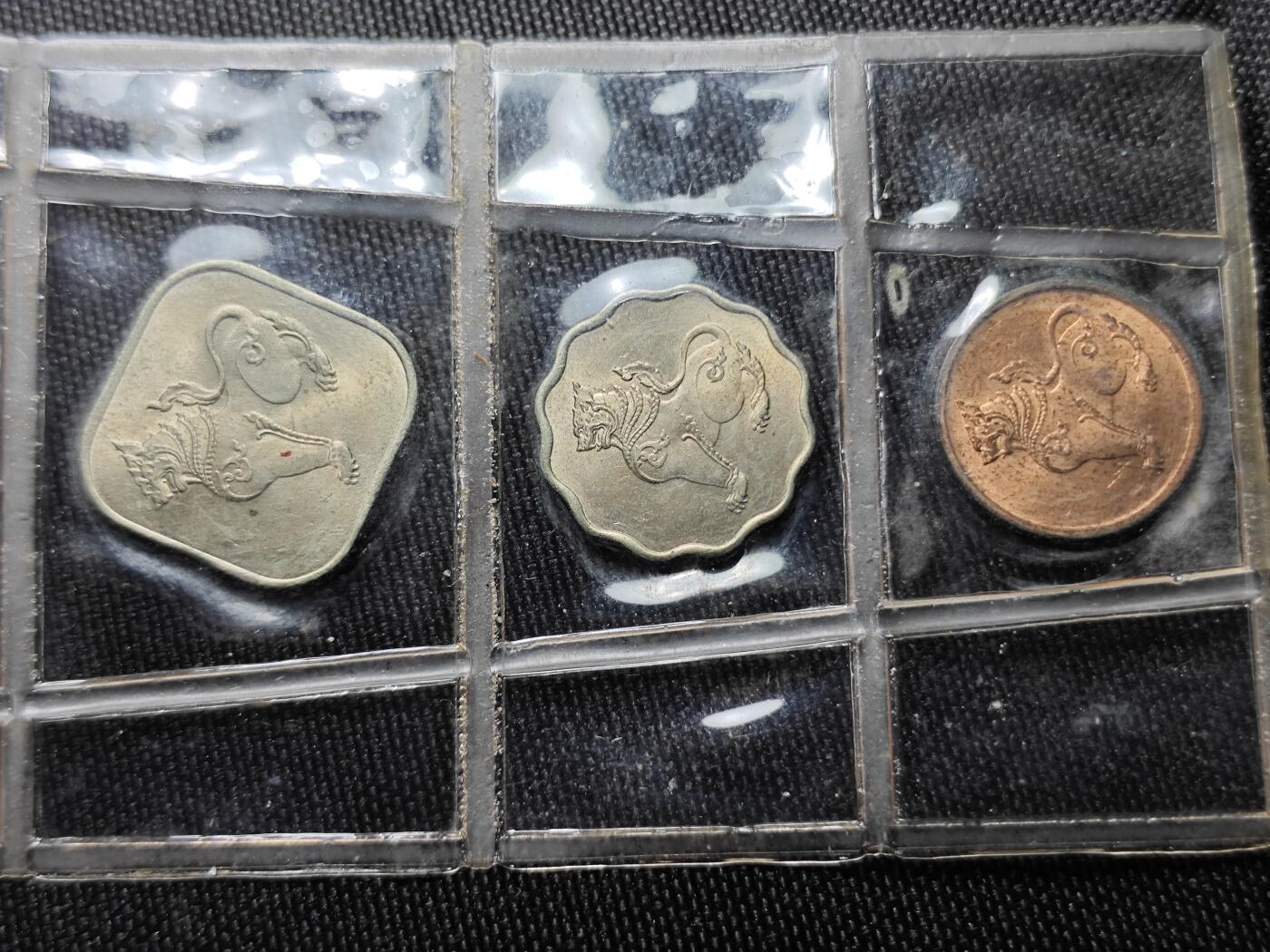 KK钱币收藏小铺  第400期  百期特拍（四拍之四）2月预留时间 周末发货  缅甸麒麟系列大小面值好品一套