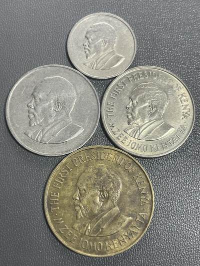 回流0110 - 肯尼亚一组4枚