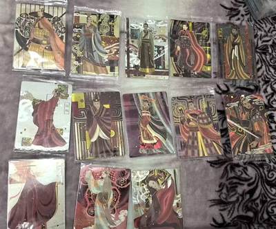 满200包邮！！龙虎卡牌-七二场（满200元包邮，无佣金，每周六结拍，欢迎送拍） - 【原膜】粗闪13张不重复 可可瑞听 楚汉争霸