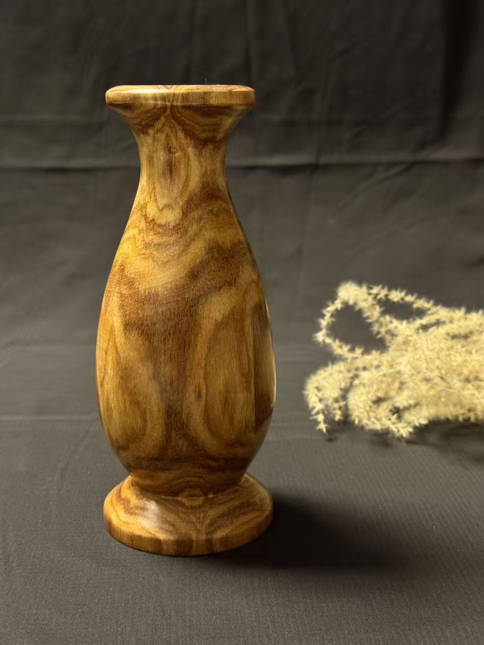 零元拍：海南黄花梨 花瓶 整料掏出，高 170， 大肚 70，底座 69，平口 55MM