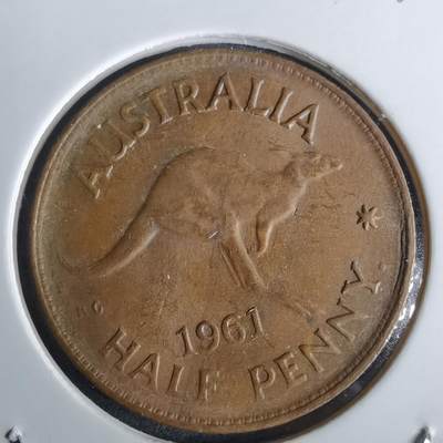 沼泽如烟--第957场 - 澳大利亚1961年半便士