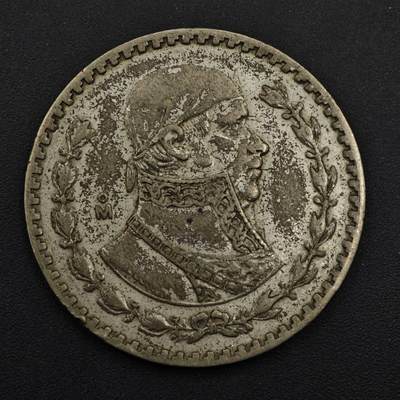 【淘币小摊】实时拍第八百四十九拍   散币银币场   满百包邮可预留二周 每周一统一发货   - 墨西哥1961年1比索低银币