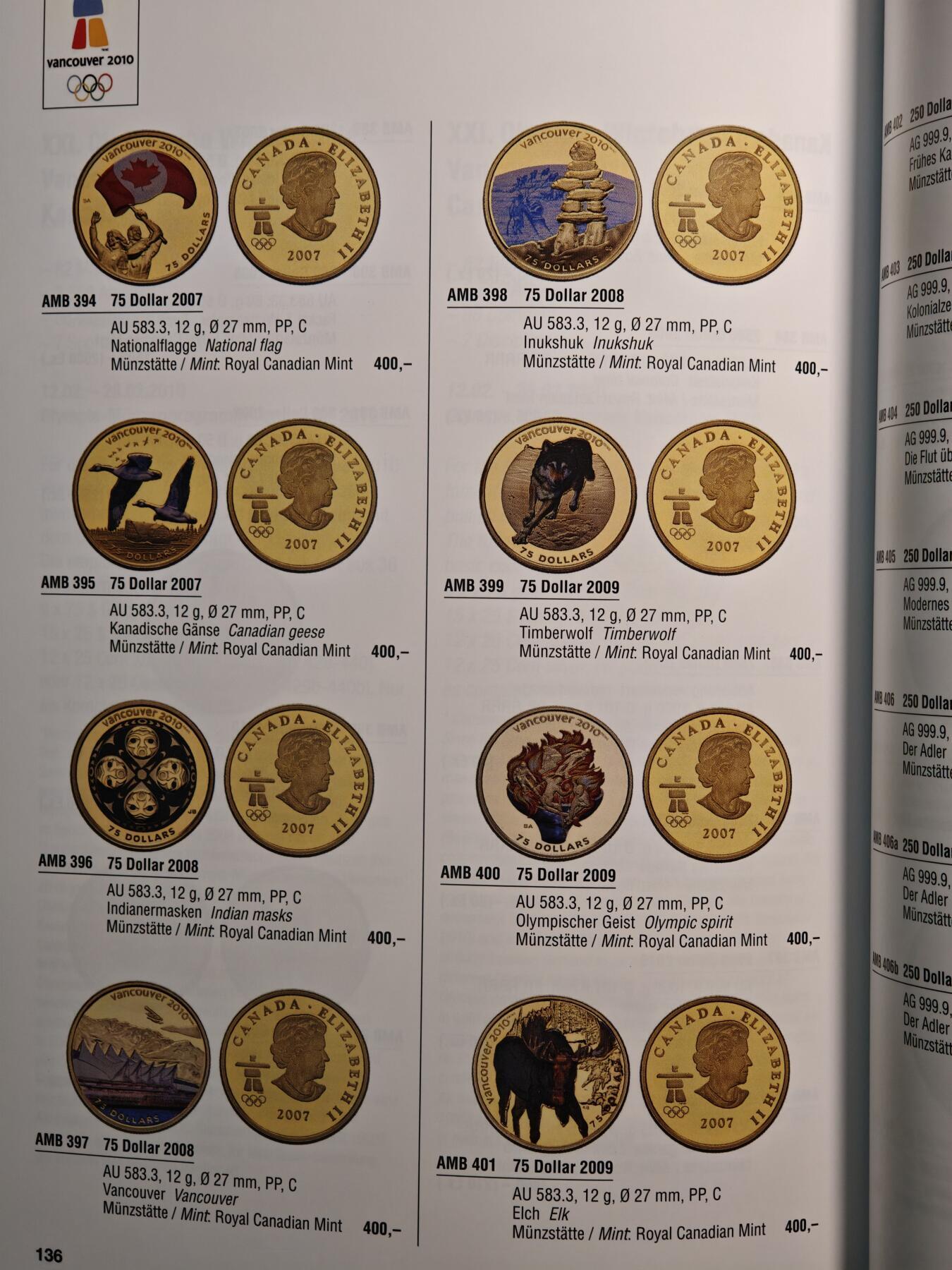 【德藏】世界币章拍卖第161期 全新未拆封 巴滕贝格 1952-2016年 奥运会钱币目录及赏析 全彩铜板纸印刷 全书约190页