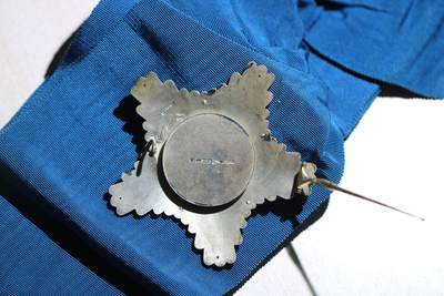 大猫徽章拍卖 第286期 芬兰白玫瑰勋章 大星章 附大绶原绶一条