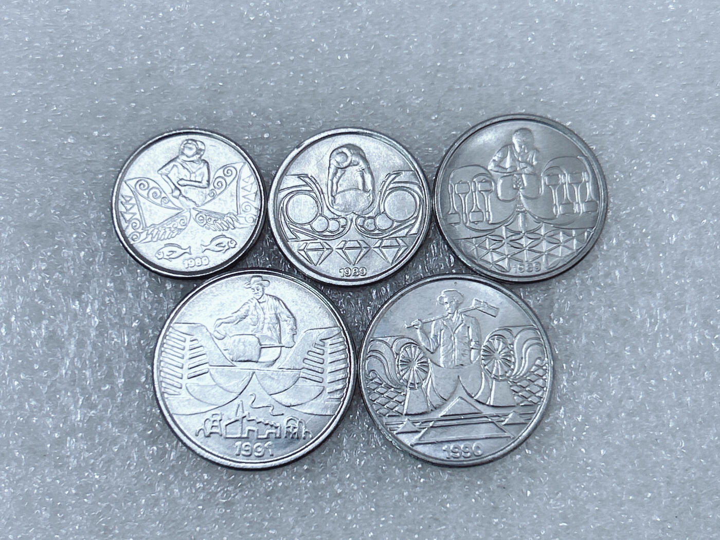 第一海外回流一元起拍收藏 散集专场  第290期 巴西硬币 5枚