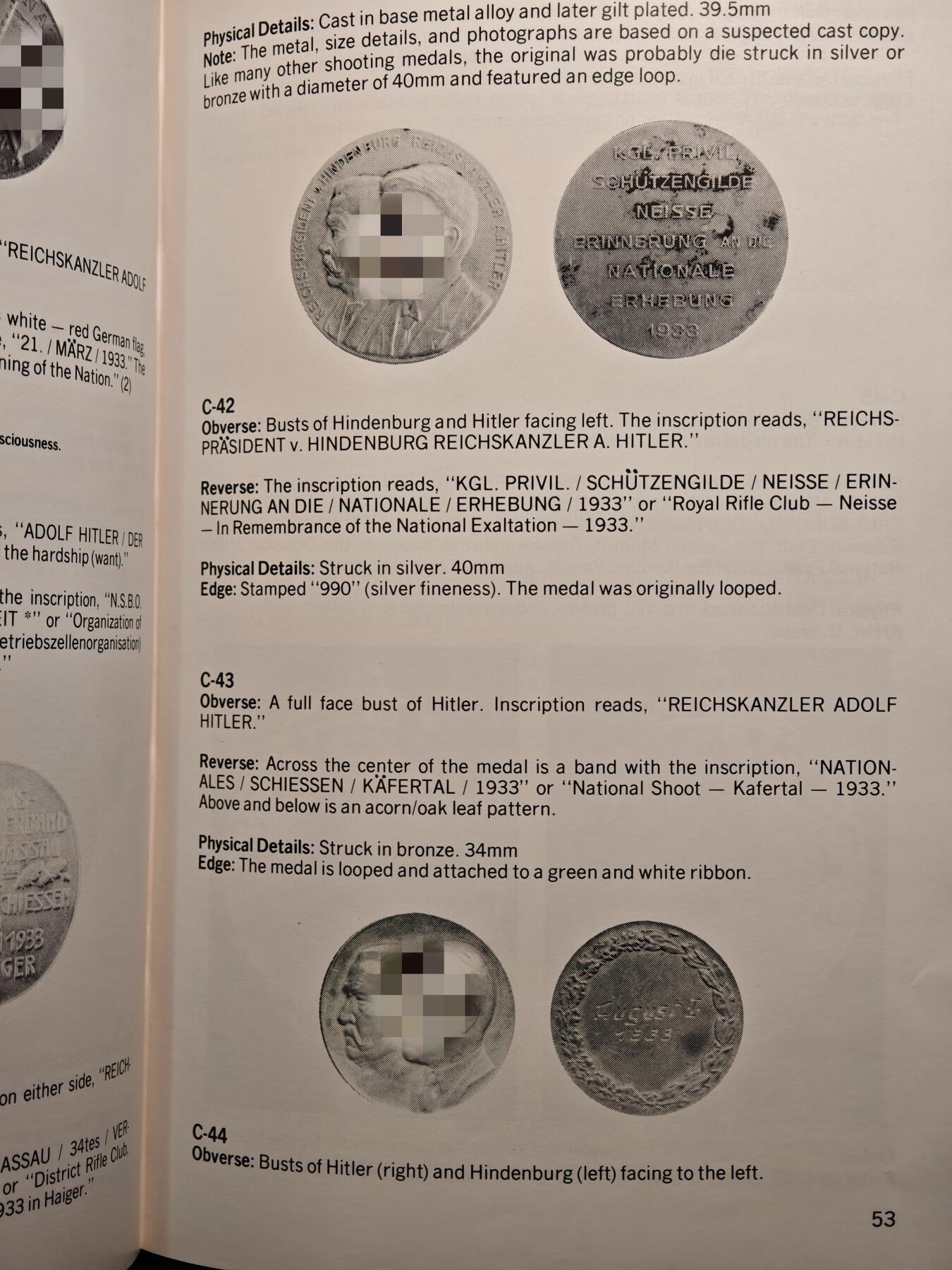 【德藏】世界币章拍卖第161期 98新 德国民族社会主义工人党党首币章目录 全书约160页 布面硬壳精装 绝版目录 PCGS评级参考目录