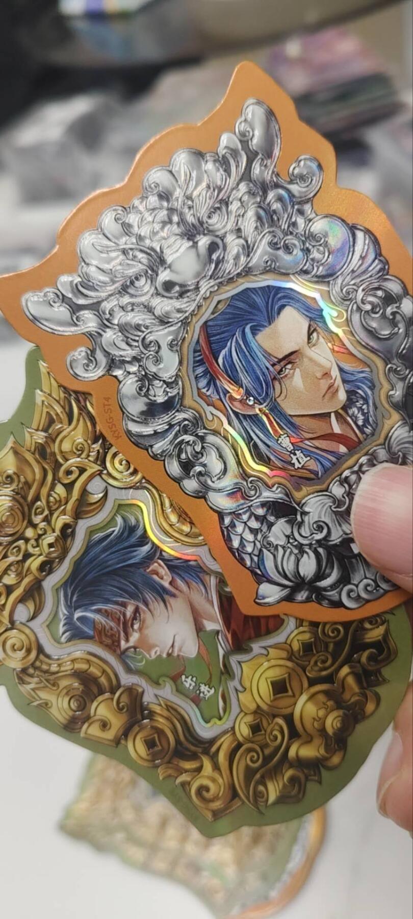 秋原瞳的小店第三十二期（捡漏凑套进货进，更多好物，敬请期待） 卡游三国福星卡一对