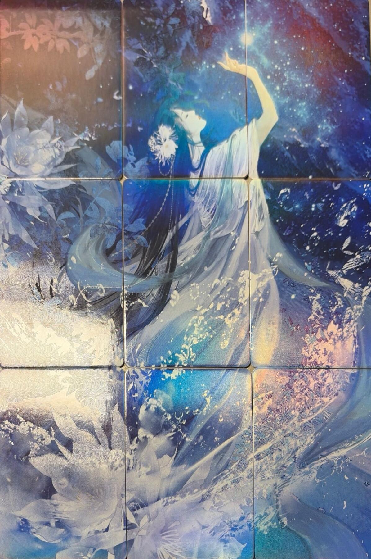 秋萤阁第41期 (1月11号周日晚上21点截拍，欢迎竞拍)  【已绝版】趣卡社绝代双骄 怜星 拼图