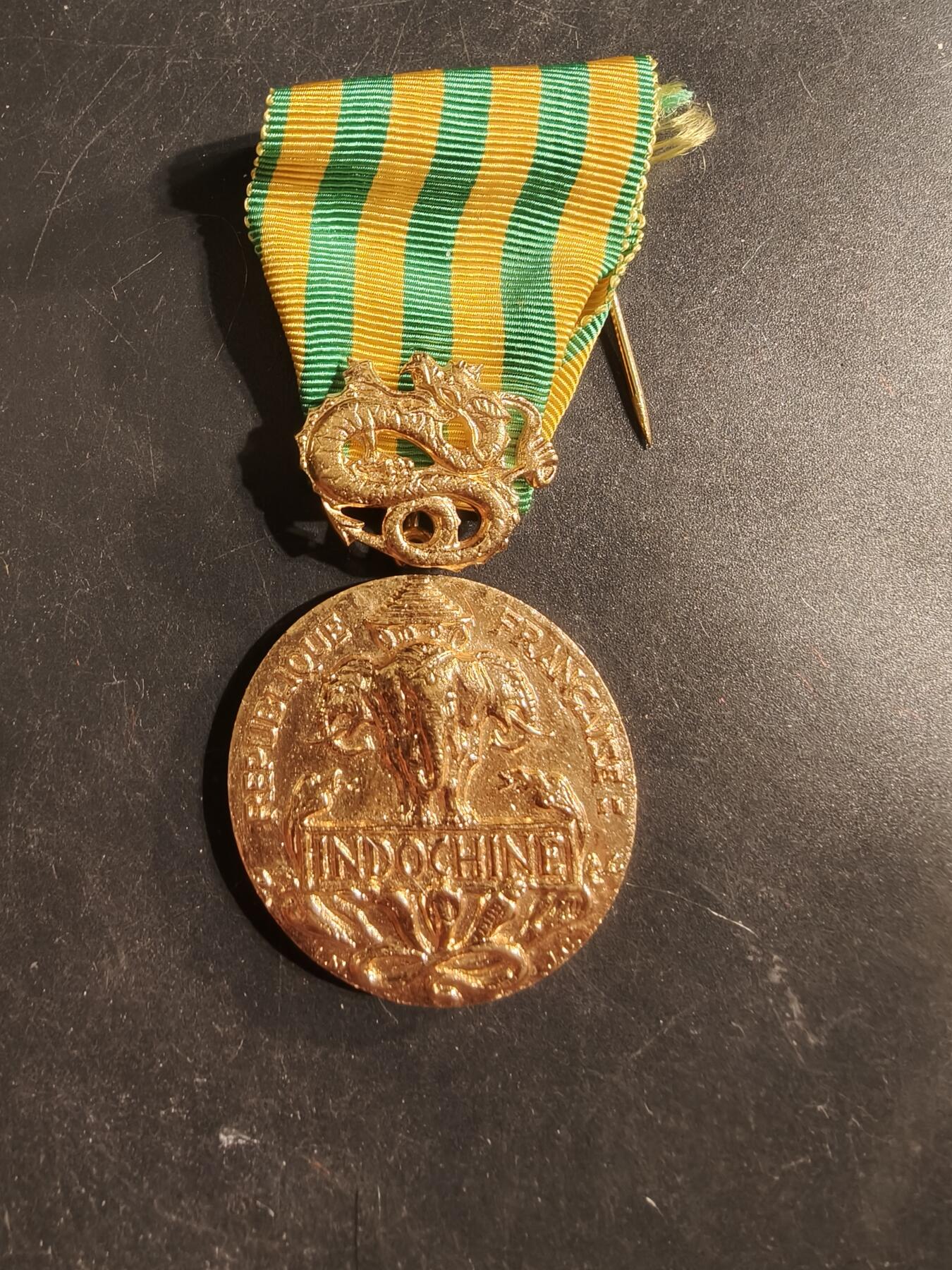 老王徽章第176期 法国1946远征印支战役奖章