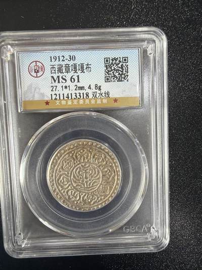 2026评级银元、钱币、杂项等迎新春第二期拍卖会 - 嘎嘎布双水线