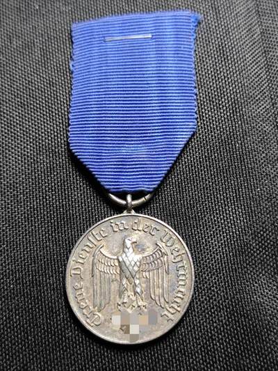 KK钱币收藏小铺  第400期  百期特拍（四拍之四）2月预留时间 周末发货 -  德国兵役服役4年纪念银章