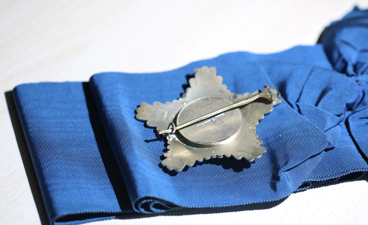 大猫徽章拍卖 第286期 芬兰白玫瑰勋章 大星章 附大绶原绶一条