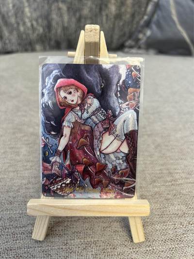 喜灰玩卡拍卖第三期限时免佣金，接代拍，免佣金帮卡友们拍卖，欢迎送拍，释放现金流，让自己有资金可以购买更多喜欢的卡牌，让别的卡友能淘到更多心仪的卡牌 - 不二猿老师新项目小红帽测试卡一张