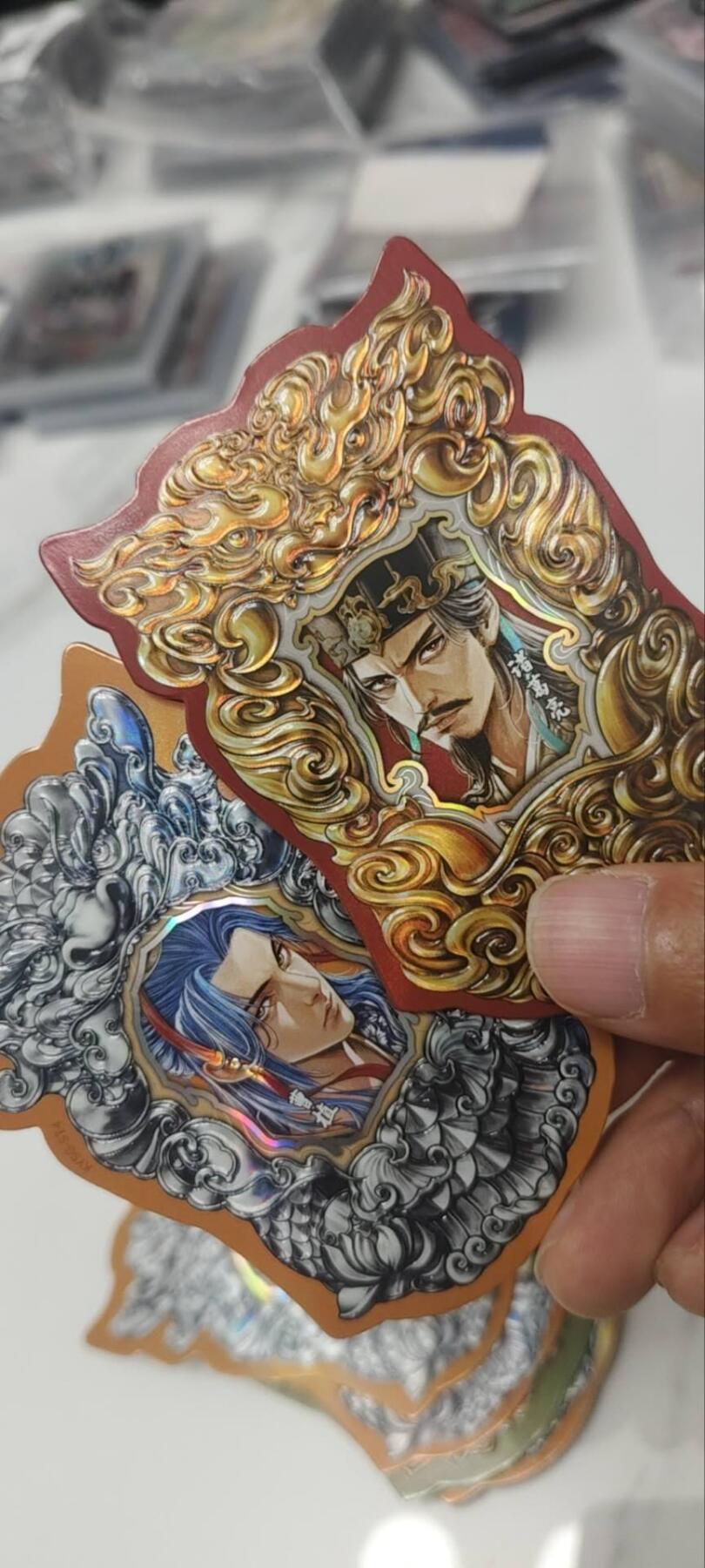 秋原瞳的小店第三十二期（捡漏凑套进货进，更多好物，敬请期待） 卡游三国福星卡一对