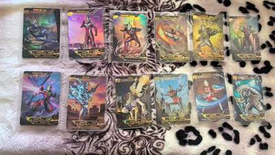 满200包邮！！龙虎卡牌-七二场（满200元包邮，无佣金，每周六结拍，欢迎送拍） - 【原膜】6张不重复 卡游奥特曼 四弹 Xp卡位