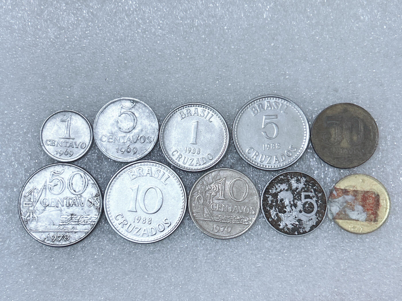 第一海外回流一元起拍收藏 散集专场  第290期 巴西硬币 10枚