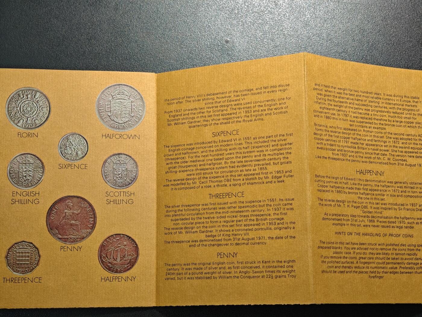 【德藏】世界币章拍卖第161期 1970年 英国及北爱尔兰官方精制套币 英国皇家造币厂发行