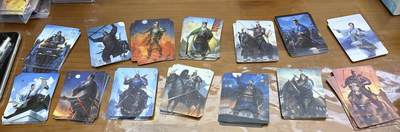 秋萤阁第41期 (1月11号周日晚上21点截拍，欢迎竞拍)  - 【闪彩】CCG焱卡燎原三国第三弹龙骧虎跃 孙启鑫 闪彩一套14张