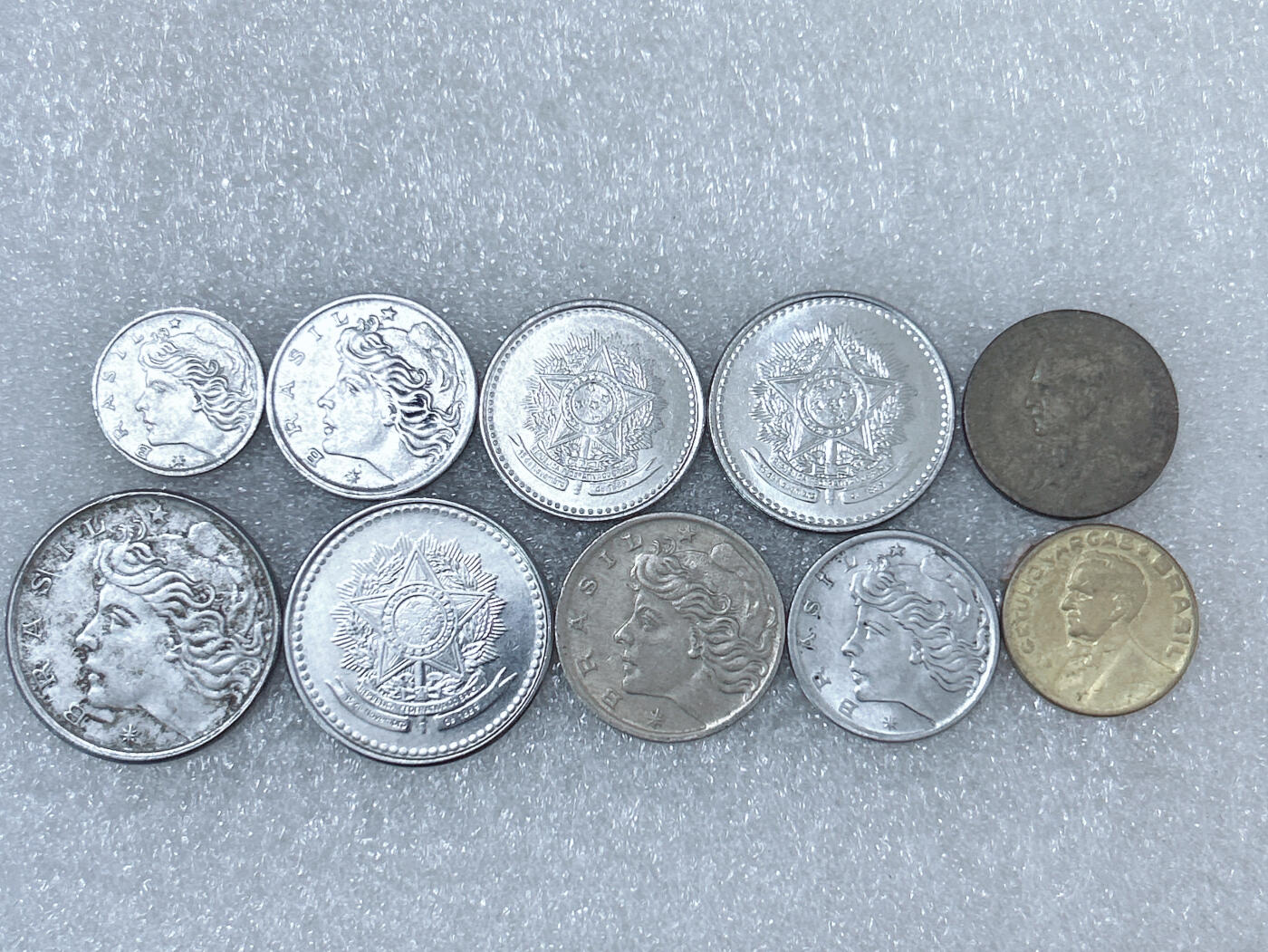 第一海外回流一元起拍收藏 散集专场  第290期 巴西硬币 10枚