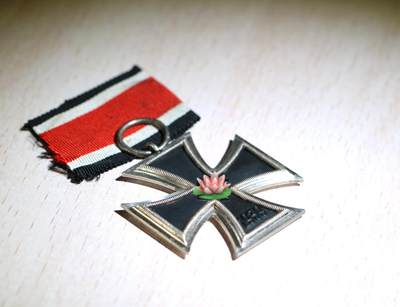 大猫徽章拍卖 第286期 珍爱和平 德三 2级铁十字 无厂标1⃣️ 状态极佳