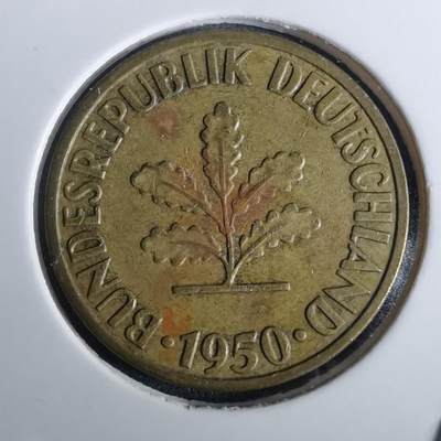 沼泽如烟--第957场 - 德国1950年10芬尼