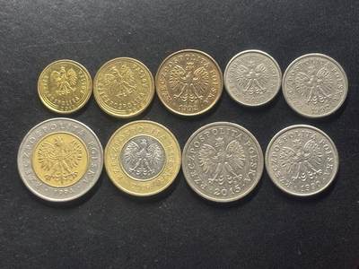 邮泉阁限时拍卖第三十九场 欧洲专场（硬币在国外。请付邮费6元。） 波兰9枚