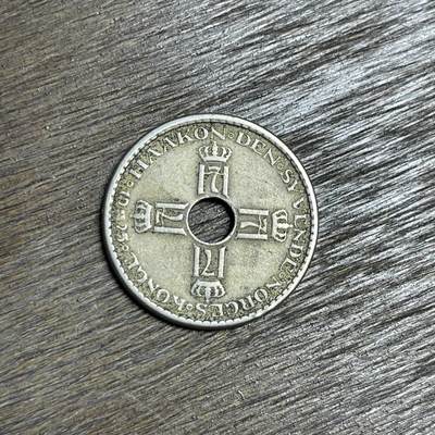 【铜匠收藏】★第137场★散币场。不寄存，30包邮。不满30元，支付5元运费。《接受代拍 代送NGC评级》 - 100【无寄存】挪威 1 克朗 镍币