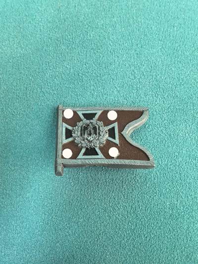 盛世勋华——号角文化勋章邮票专场拍卖第298期 - 德国（1939）陆军侦察营军旗证章 少见 带厂标