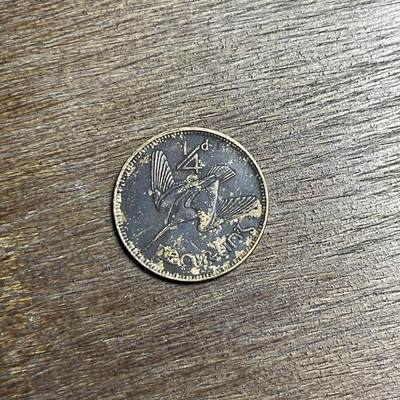 【铜匠收藏】★第137场★散币场。不寄存，30包邮。不满30元，支付5元运费。《接受代拍 代送NGC评级》 - 100【无寄存】1931爱尔兰 1/4便士