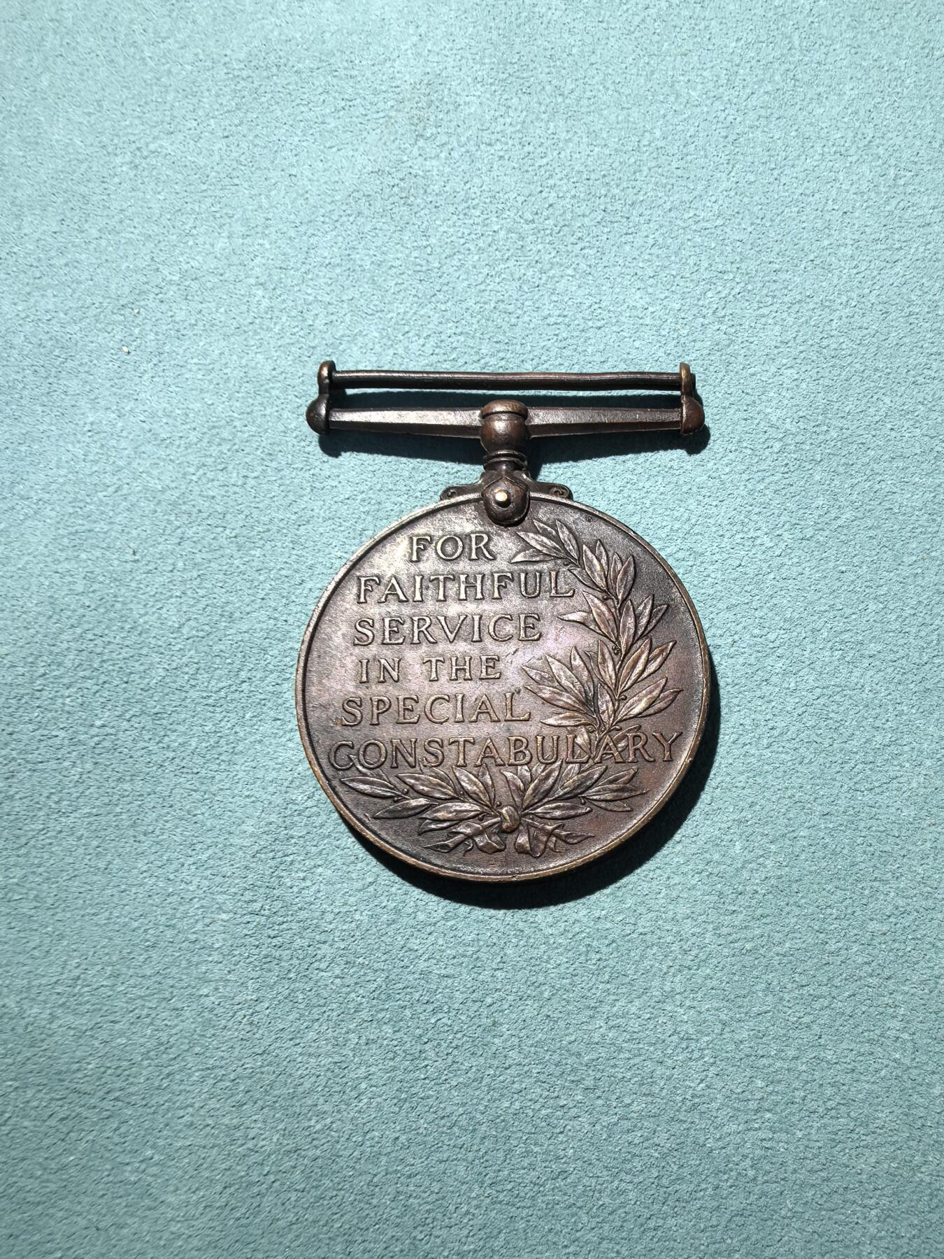 盛世勋华——号角文化勋章邮票专场拍卖第298期 英国志愿警察长期服务奖章 乔治五世版 带边铭