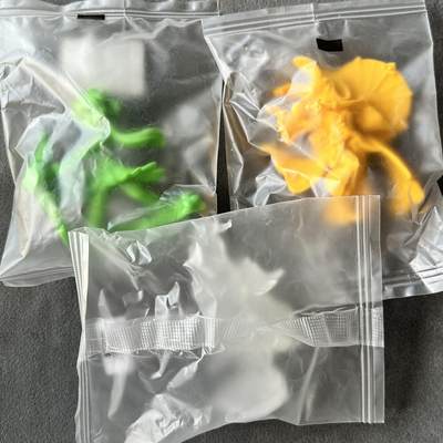 锦色铺子的潮玩拍第七期 - 卡游 橡皮人随机 三个